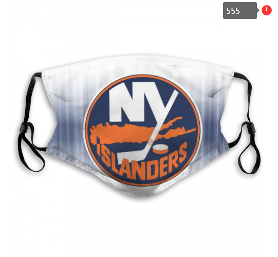 NHL NEW York Islanders #6 Dust mask with filter->nhl dust mask->Sports Accessory